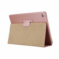 Stand flip sleepcover hoes - iPad 9.7 (2017/2018) / Pro 9.7 / Air / Air 2 - roze/goud