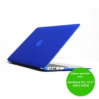 CasualCases Glanzende hardcase hoes - MacBook Pro Retina 15 inch (2012-2015) - blauw