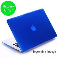 Lunso hardcase hoes - MacBook Air 13 inch (2010-2017) - glanzend blauw