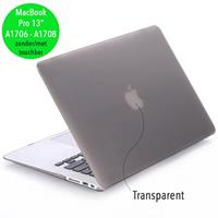 Lunso cover hoes - MacBook Pro 13 inch (2016-2019) - mat grijs
