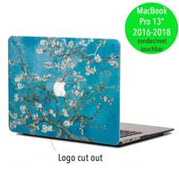 Lunso cover hoes - MacBook Pro 13 inch (2016-2019) - Van Gogh amandelboom