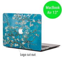 Lunso cover hoes - MacBook Air 13 inch (2010-2017) - Van Gogh amandelboom
