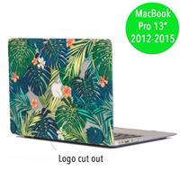 Lunso cover hoes - MacBook Pro 13 inch (2012-2015) - Tropical leaves
