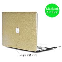 Lunso cover hoes - MacBook Air 13 inch (2010-2017) - glitter goud