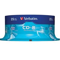 Verbatim 25x CD-R discs 52-speed 700 MB spindel
