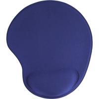 inline Maus-Pad, blau, mit Gel Handballenauflage