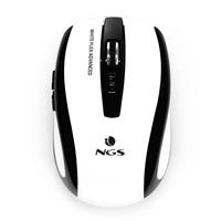 NGS White Flea Advanced Maus RF Wireless Optisch 1600 DPI rechts