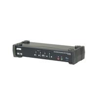 ATEN CS1924M 4-Port USB 3.0 4K DisplayPort MST KVMP Switch, KVM-Switch