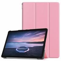 CasualCases 3-Vouw sleepcover hoes - Samsung Galaxy Tab S4 10.5 inch - roze