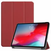 CasualCases 3-Vouw sleepcover hoes - iPad Pro 11 inch - bordeaux rood