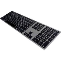 matias Bluetooth Tastatur Deutsch, QWERTZ, Mac Spacegrau Beleuchtet