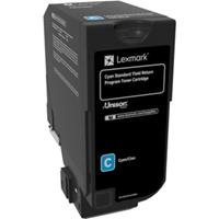 Lexmark 74C2SC0 toner cartridge cyaan hoge capaciteit (origineel)