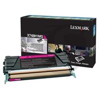 Lexmark Original Toner magenta 10.000 Seiten (X748H1MG) für X748de/dte