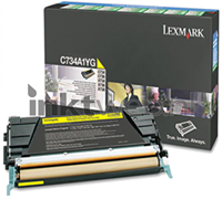 Lexmark X748H1YG toner cartridge geel hoge capaciteit (origineel)