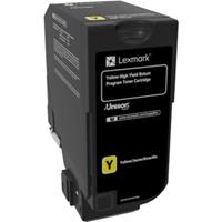 Lexmark 84C2HY0 toner cartridge geel extra hoge capaciteit (origineel)