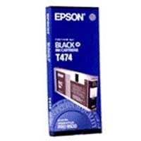 Epson T474 inkt cartridge zwart (origineel)