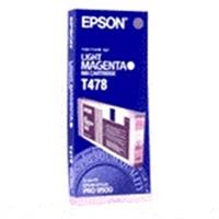 Epson T478 inkt cartridge licht magenta (origineel)
