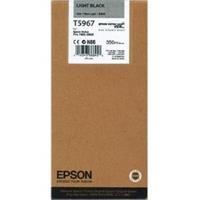 Epson T5967 inkt cartridge licht zwart (origineel)
