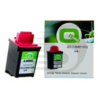 Q-Nomic Lexmark 15M0120 nr. 20 inkt cartridge kleur (huismerk)