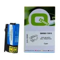 Q-Nomic Dell serie 33 / 592-11813 (55K2V) inkt cartridge cyaan extra hoge capaciteit (huismerk)