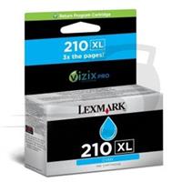 Lexmark 14L0175E nr. 210XL inkt cartridge cyaan hoge capaciteit (origineel)