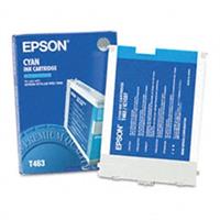 Epson T463 inkt cartridge cyaan (origineel)