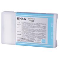 Epson T6025 inkt cartridge licht cyaan (origineel)
