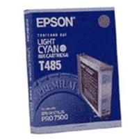 Epson T485 inkt cartridge licht cyaan (origineel)