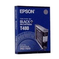 Epson T480 inkt cartridge zwart (origineel)