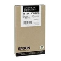 Epson T6121 inkt cartridge foto zwart hoge capaciteit (origineel)
