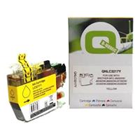 Q-Nomic Brother LC-3217Y inkt cartridge geel (huismerk)
