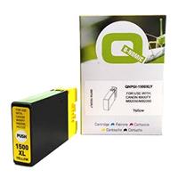 Q-Nomic Canon PGI-1500Y XL inkt cartridge geel hoge capaciteit (huismerk)