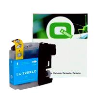 Q-Nomic Brother LC-225C XL inkt cartridge cyaan hoge capaciteit (huismerk)