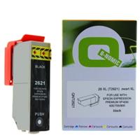 Q-Nomic Epson T2621 nr. 26XL inkt cartridge zwart hoge capaciteit (huismerk)