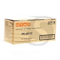 Original Utax PK-5011 C / 1T02NRCUT0 Toner cyan, 5.000 Seiten, 2,18 Cent pro Seite - ersetzt Utax PK5011C / 1T02NRCUT0 Tonerkartusche
