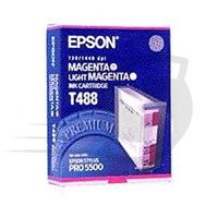 Epson T488 inkt cartridge licht magenta / magenta origineel (origineel)