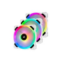 Corsair LL120 White RGB LED PWM fan - 3 Fan Pack (TL9V6009)