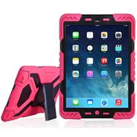 iPad 2018 hoes Spider Case roze zwart