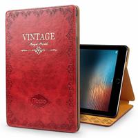 iPad hoes 2018 leer vintage rood