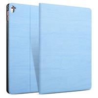 iPad hoes 2017 Design licht blauw hout print