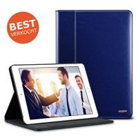 iPad hoes 2018  Premium leer Blauw