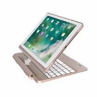 iPad Air toetsenbord met afneembare case goud