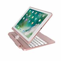 iPad 2017 toetsenbord met afneembare case roze