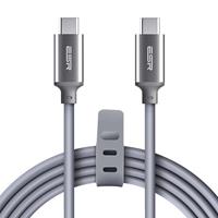 USB C naar USB C 3.1 kabel 1 meter Grijs