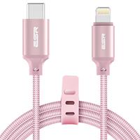 USB C naar Lightning kabel 1 meter Roze