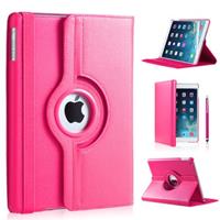 IPadspullekes.nl iPad Pro 10,5 hoes 360 graden roze leer