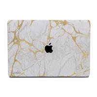 Lunso cover hoes - MacBook Air 13 inch (2018-2019) - Marble Stella