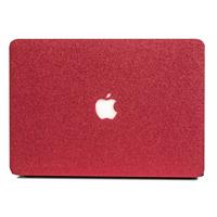 Lunso cover hoes - MacBook Air 13 inch (2018-2019) - Glitter rood