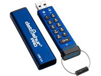 iStorage datAshurÂ® PRO USB-stick 32 GB USB 3.0 Blauw IS-FL-DA3-256-32