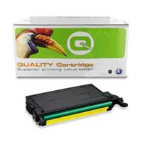 Q-Nomic Samsung CLP-Y600A toner cartridge geel (huismerk)